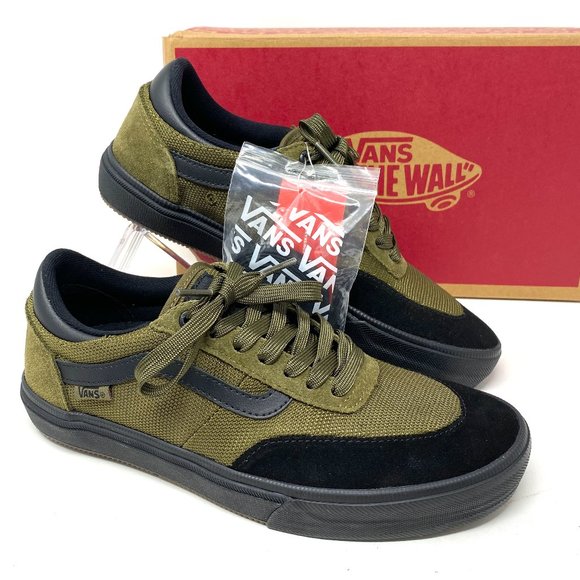 Vans Shoes - VANS Glibert Crocket Tactical Beech Green Black Women’s Size Sneaker VN0A38COUZK